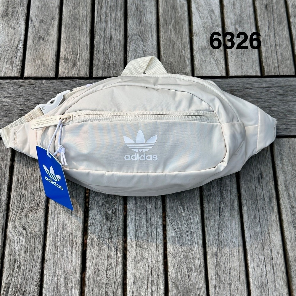 New Adidas Originals For All Waist Belt Pack Bag Fanny Beige Tan Cream New